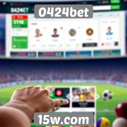 Experiência do usuário no site 0424bet em destaque